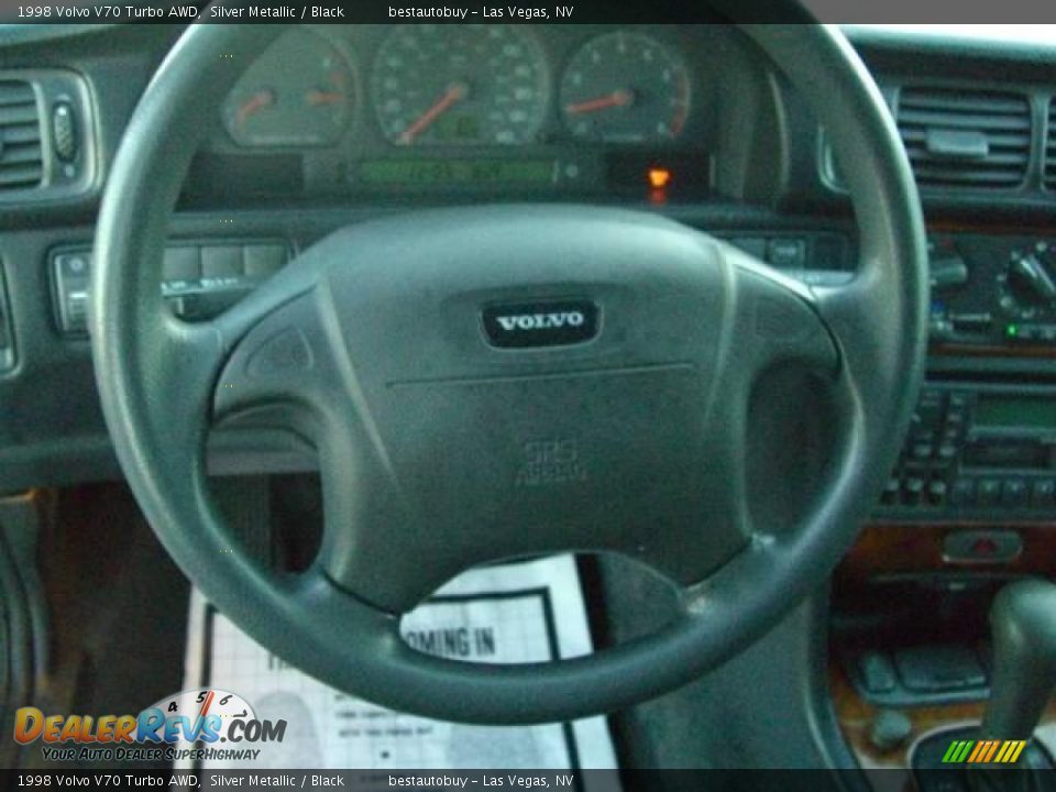 1998 Volvo V70 Turbo AWD Silver Metallic / Black Photo #31