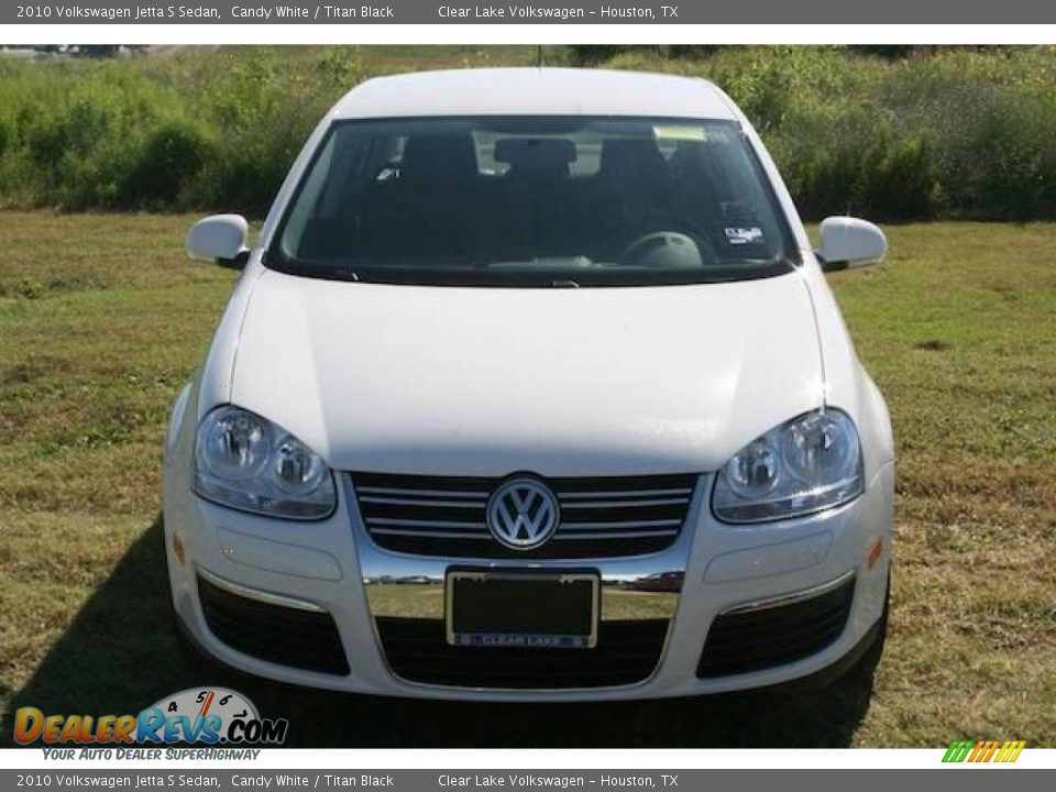 2010 Volkswagen Jetta S Sedan Candy White / Titan Black Photo #10