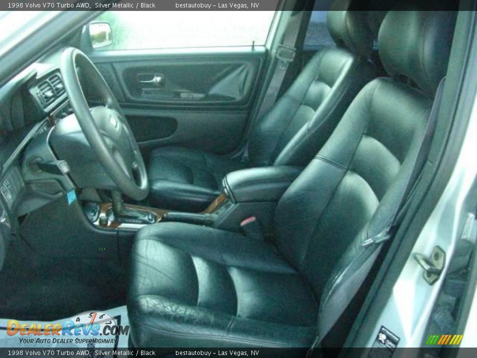 1998 Volvo V70 Turbo AWD Silver Metallic / Black Photo #33