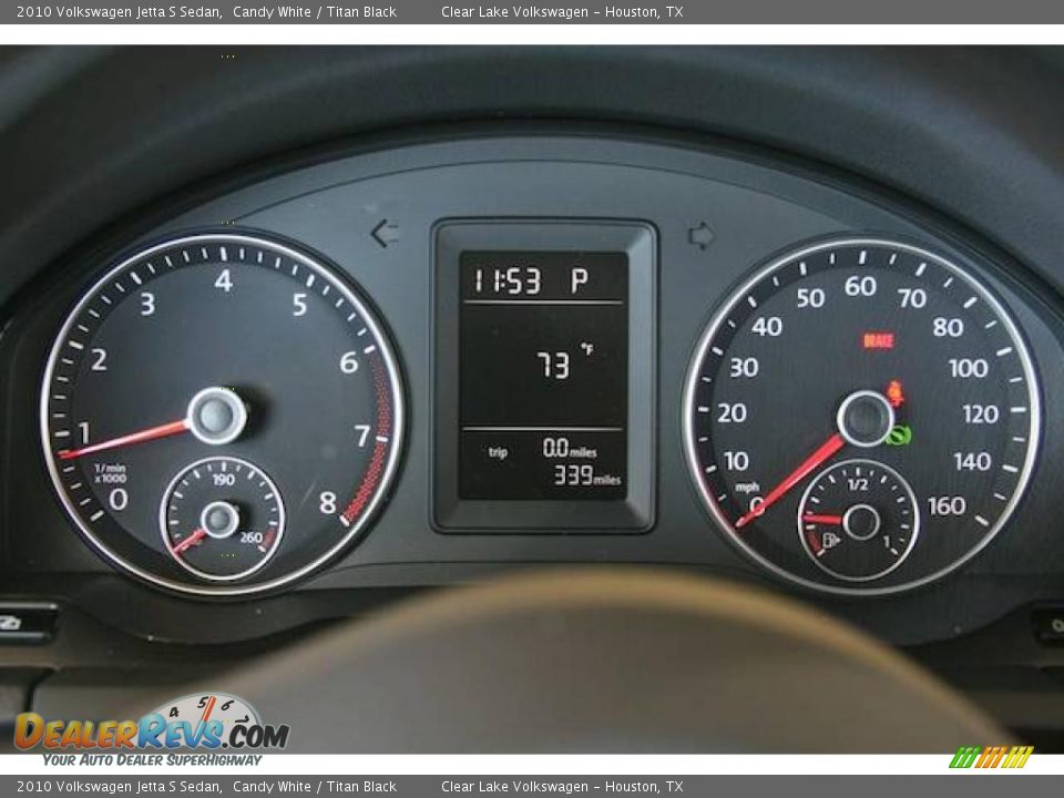 2010 Volkswagen Jetta S Sedan Candy White / Titan Black Photo #18