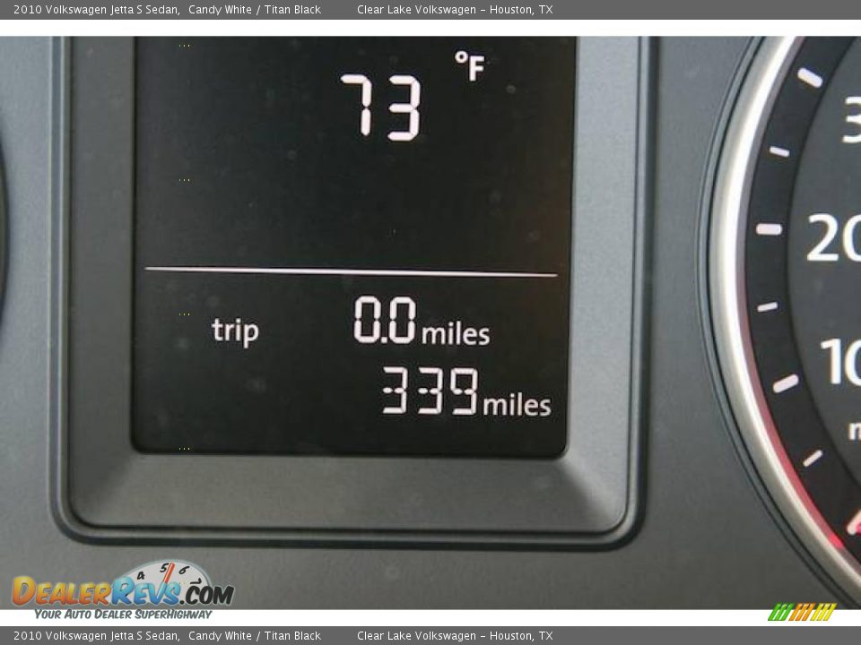 2010 Volkswagen Jetta S Sedan Candy White / Titan Black Photo #19
