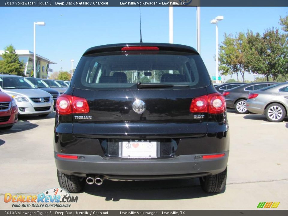 2010 Volkswagen Tiguan S Deep Black Metallic / Charcoal Photo #2