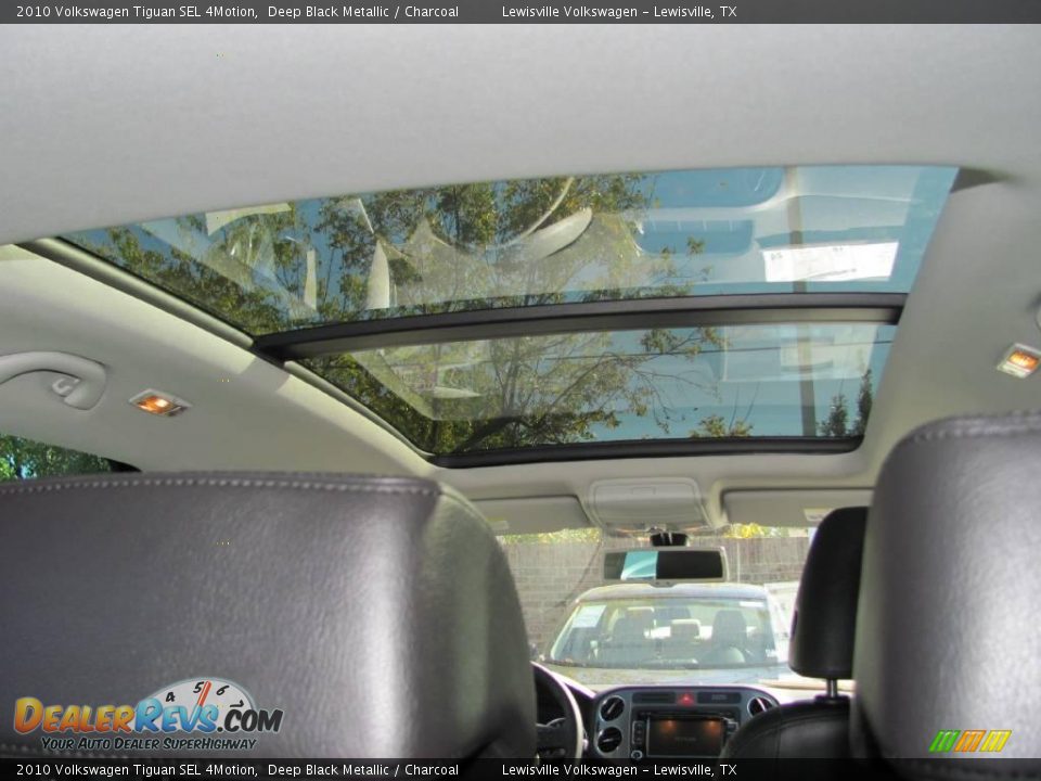 2010 Volkswagen Tiguan SEL 4Motion Deep Black Metallic / Charcoal Photo #5