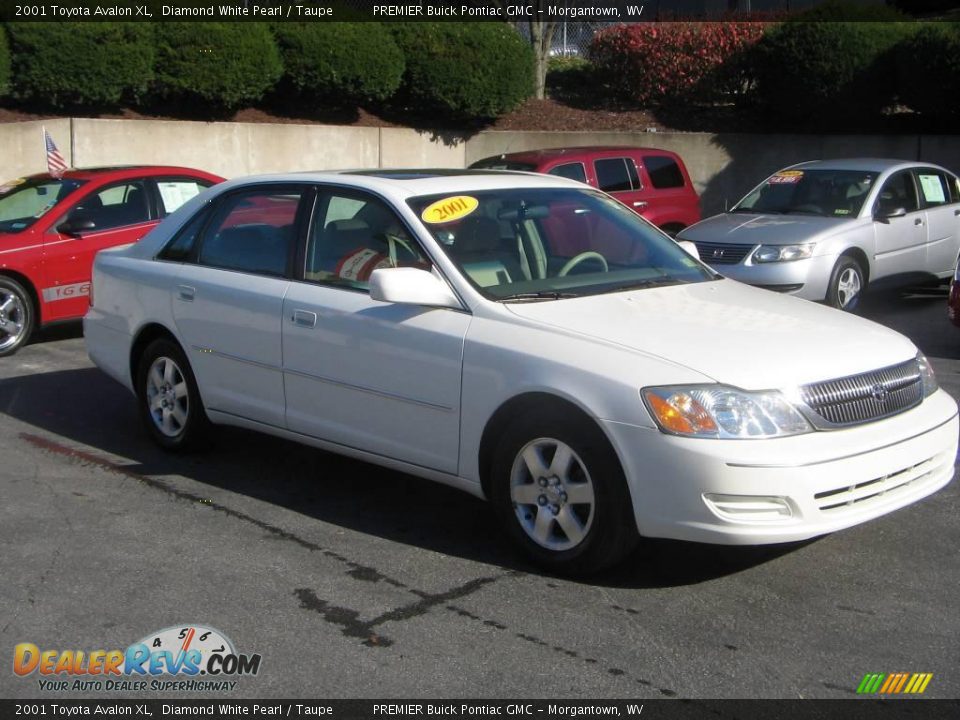 2001 Toyota Avalon XL Diamond White Pearl / Taupe Photo #8