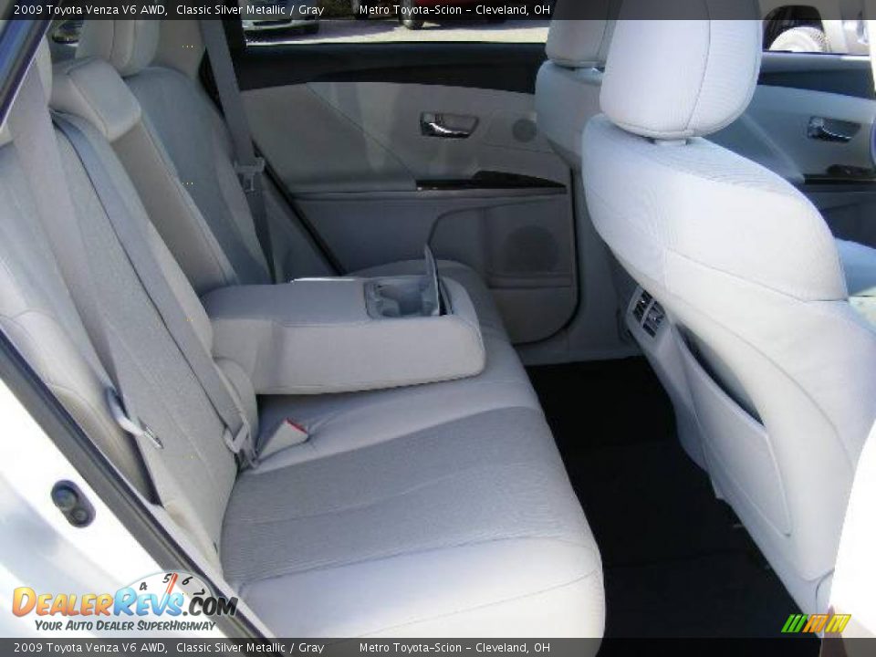 2009 Toyota Venza V6 AWD Classic Silver Metallic / Gray Photo #12
