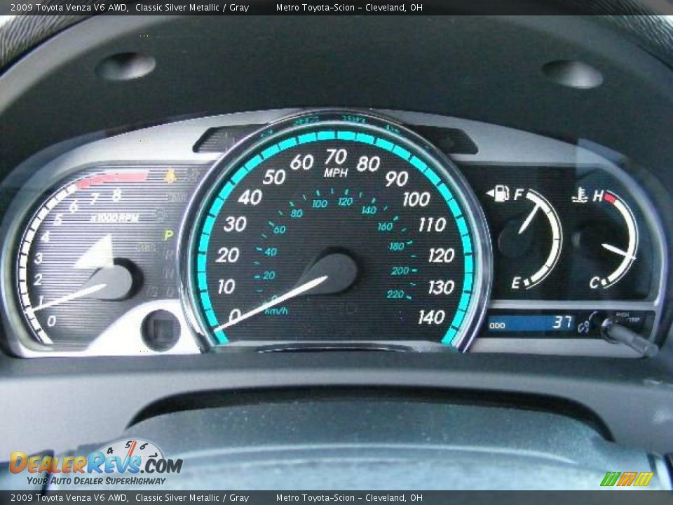 2009 Toyota Venza V6 AWD Classic Silver Metallic / Gray Photo #17