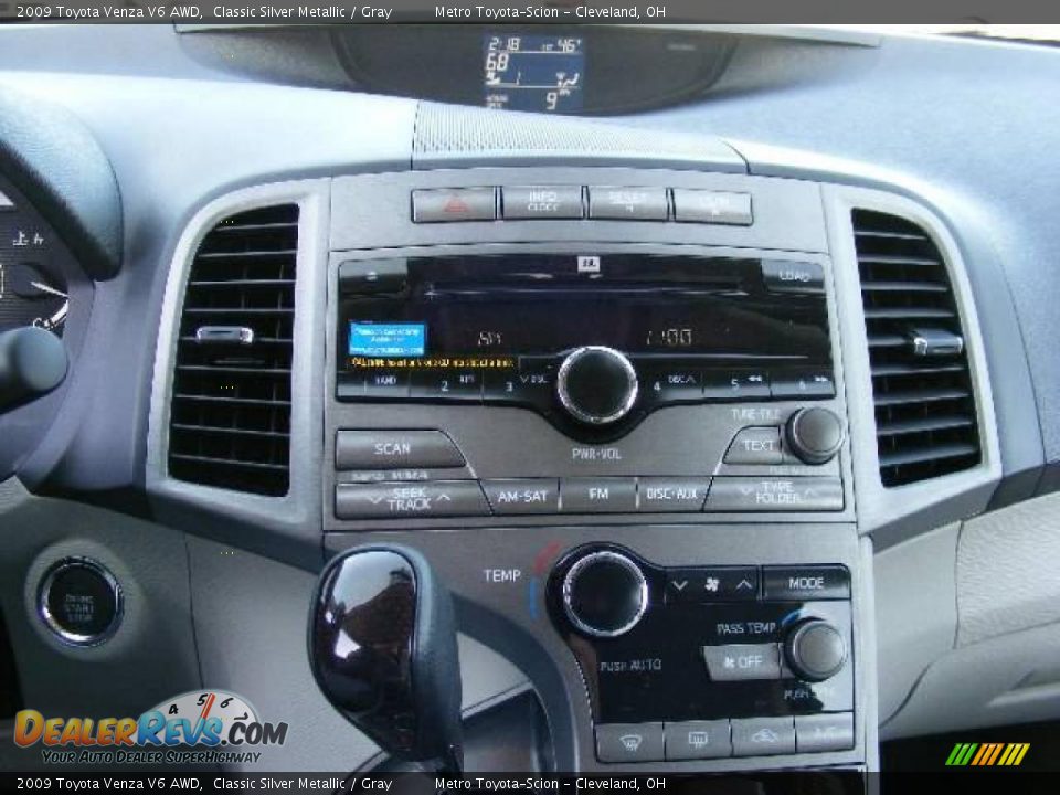 2009 Toyota Venza V6 AWD Classic Silver Metallic / Gray Photo #19