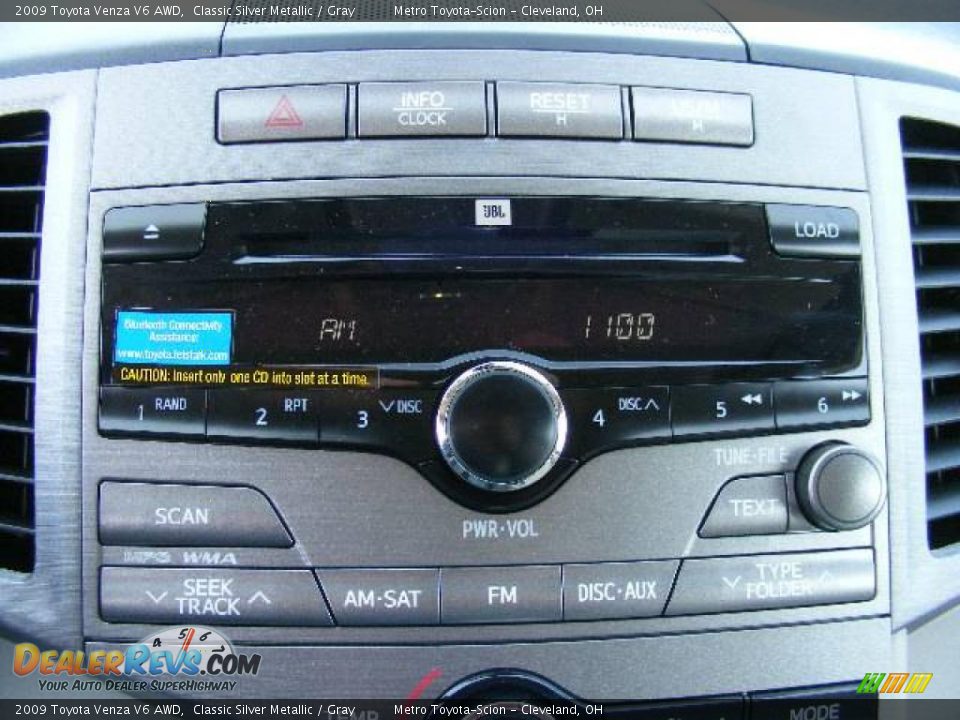2009 Toyota Venza V6 AWD Classic Silver Metallic / Gray Photo #21