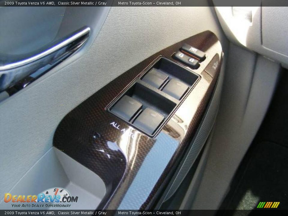 2009 Toyota Venza V6 AWD Classic Silver Metallic / Gray Photo #23