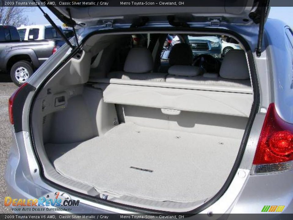 2009 Toyota Venza V6 AWD Classic Silver Metallic / Gray Photo #25