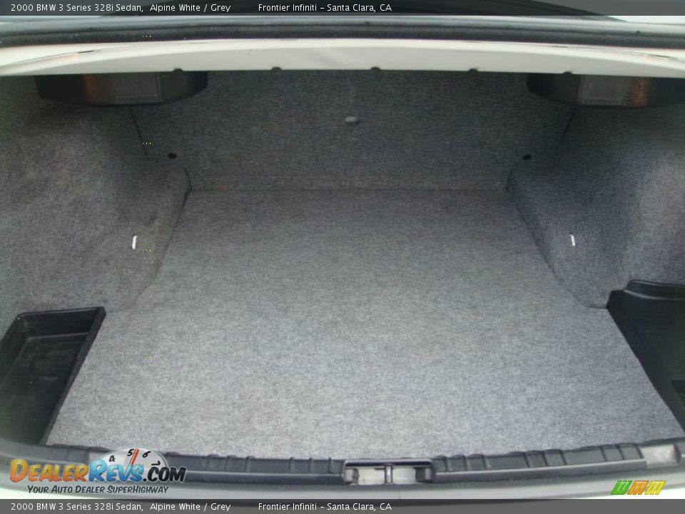 2000 BMW 3 Series 328i Sedan Alpine White / Grey Photo #15