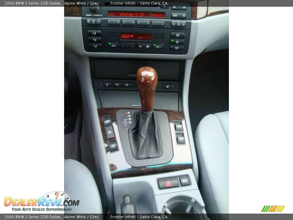 2000 BMW 3 Series 328i Sedan Alpine White / Grey Photo #26