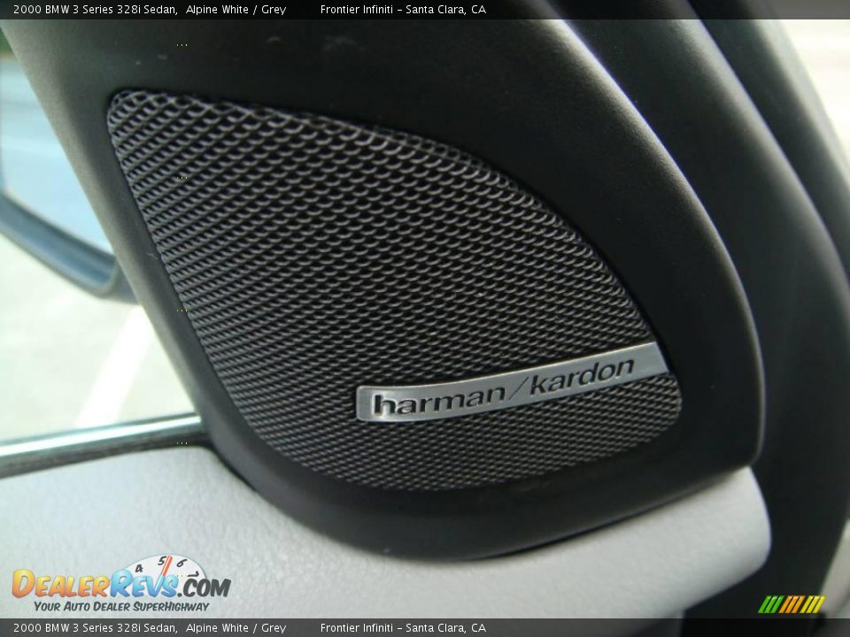 2000 BMW 3 Series 328i Sedan Alpine White / Grey Photo #27