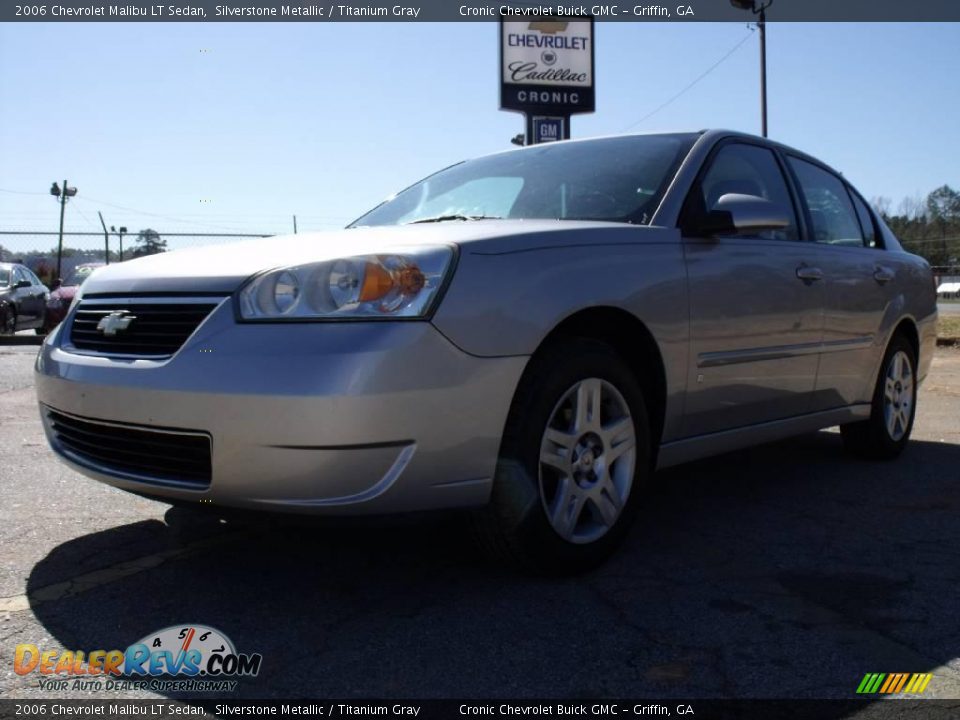 2006 Chevrolet Malibu LT Sedan Silverstone Metallic / Titanium Gray Photo #1
