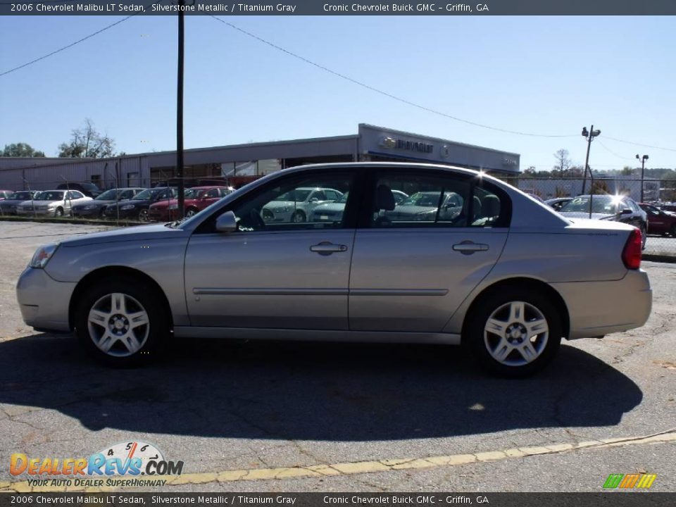 2006 Chevrolet Malibu LT Sedan Silverstone Metallic / Titanium Gray Photo #2