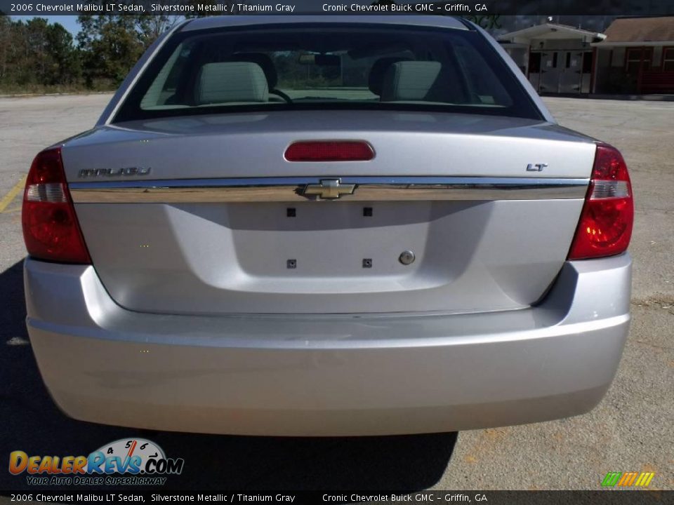 2006 Chevrolet Malibu LT Sedan Silverstone Metallic / Titanium Gray Photo #4