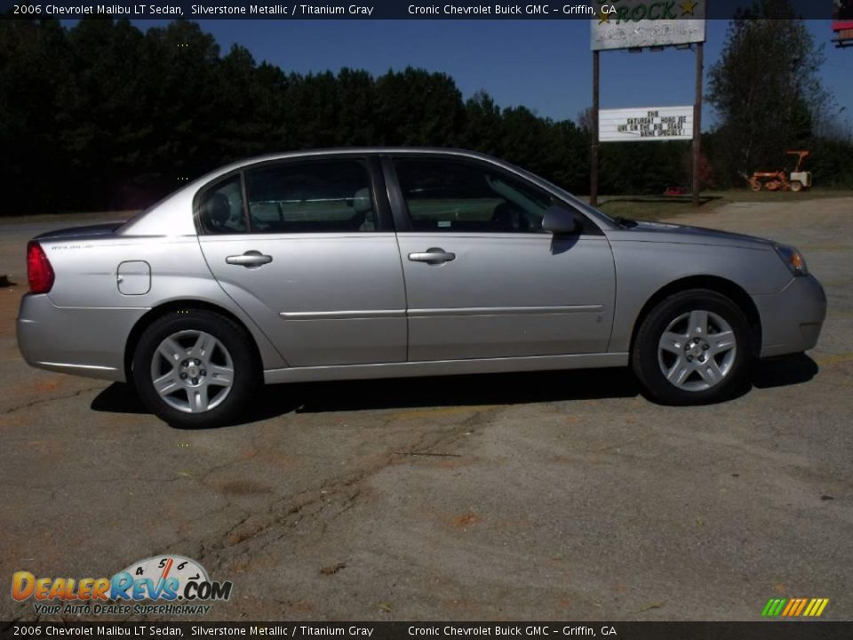 2006 Chevrolet Malibu LT Sedan Silverstone Metallic / Titanium Gray Photo #6