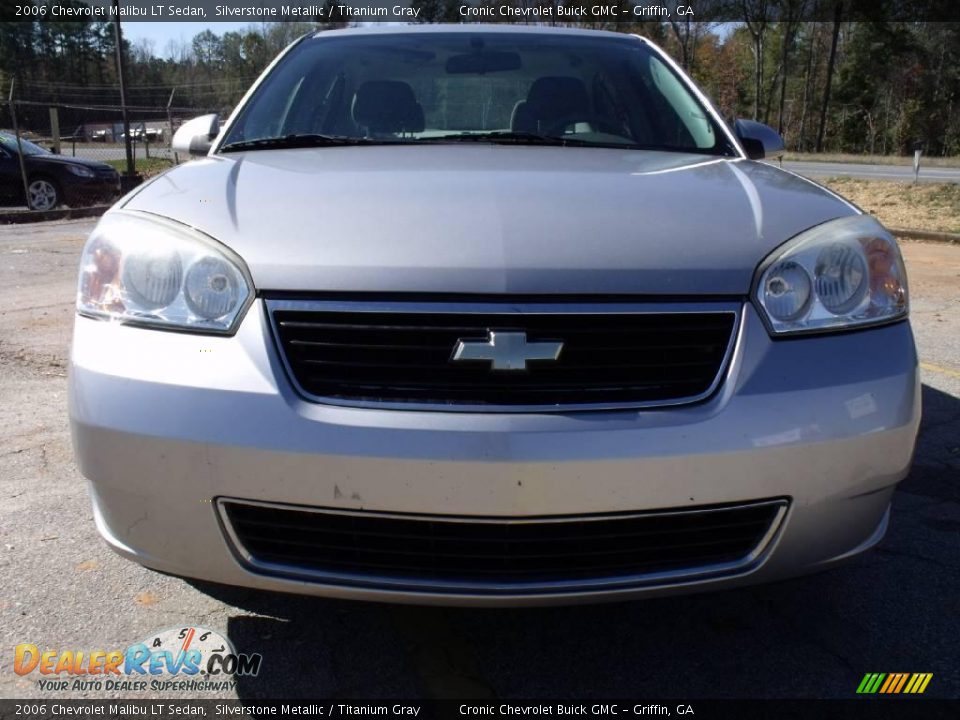 2006 Chevrolet Malibu LT Sedan Silverstone Metallic / Titanium Gray Photo #8
