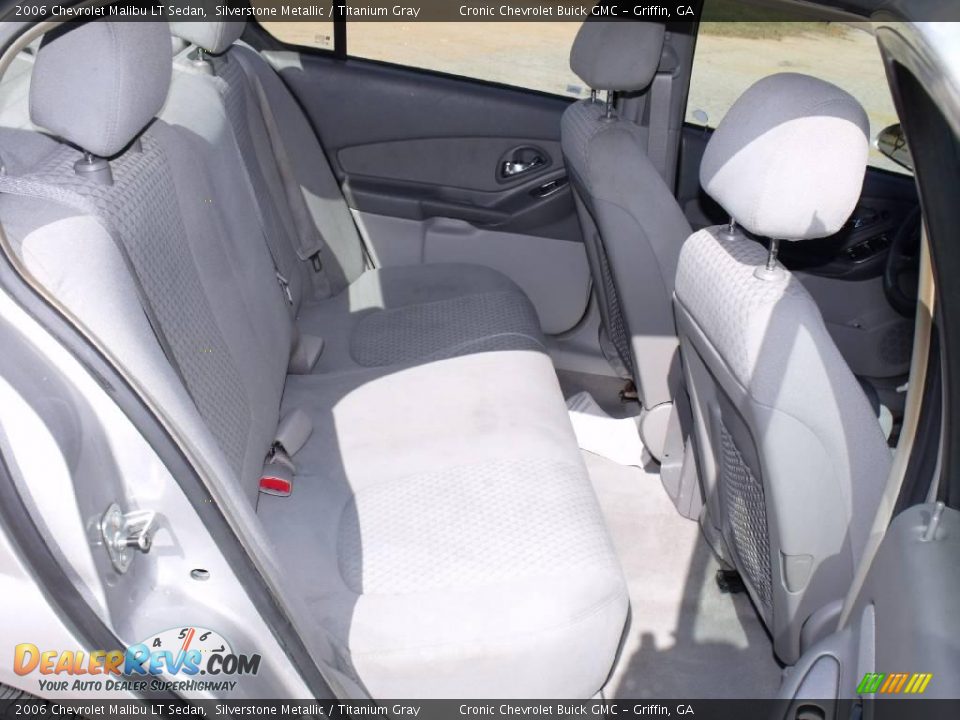 2006 Chevrolet Malibu LT Sedan Silverstone Metallic / Titanium Gray Photo #13