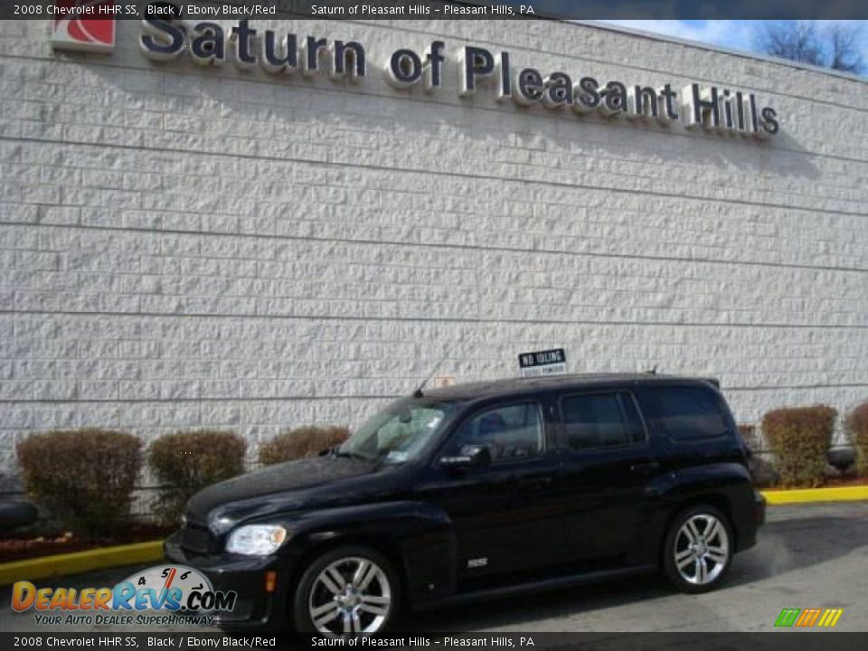 2008 Chevrolet HHR SS Black / Ebony Black/Red Photo #1
