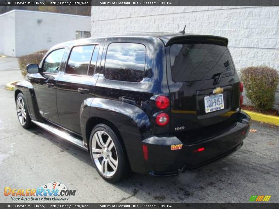 2008 Chevrolet HHR SS Black / Ebony Black/Red Photo #2