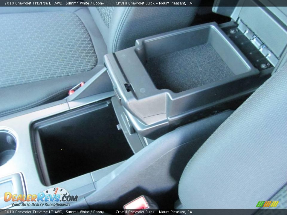 2010 Chevrolet Traverse LT AWD Summit White / Ebony Photo #20