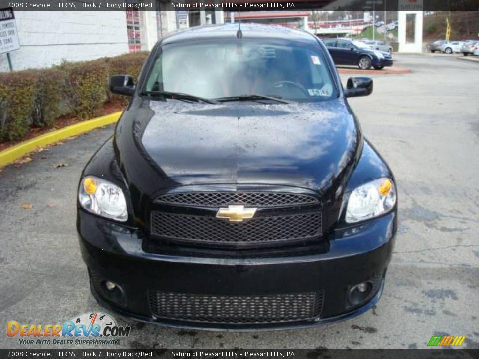 2008 Chevrolet HHR SS Black / Ebony Black/Red Photo #6