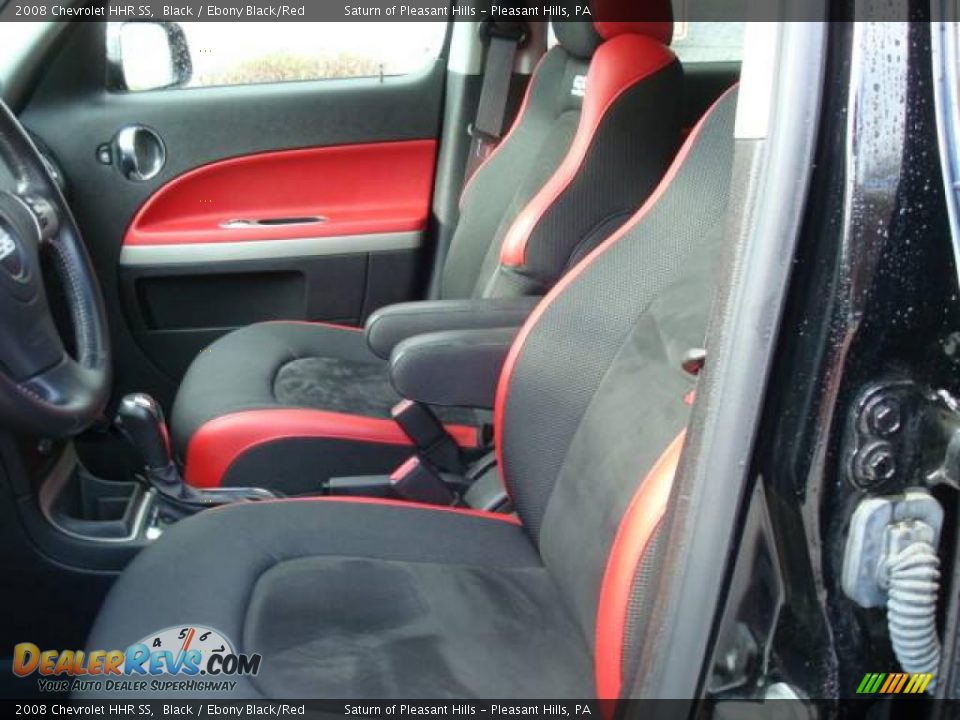 2008 Chevrolet HHR SS Black / Ebony Black/Red Photo #8