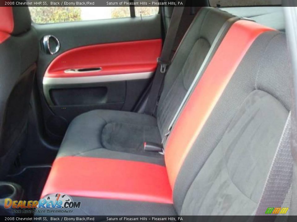 2008 Chevrolet HHR SS Black / Ebony Black/Red Photo #9