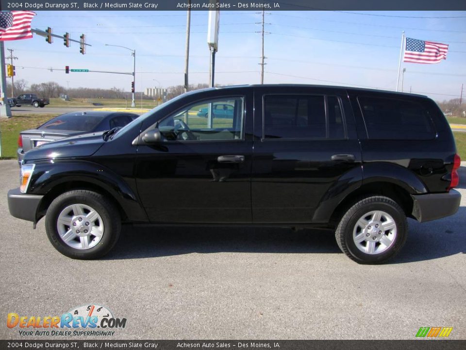 2004 Dodge Durango ST Black / Medium Slate Gray Photo #2