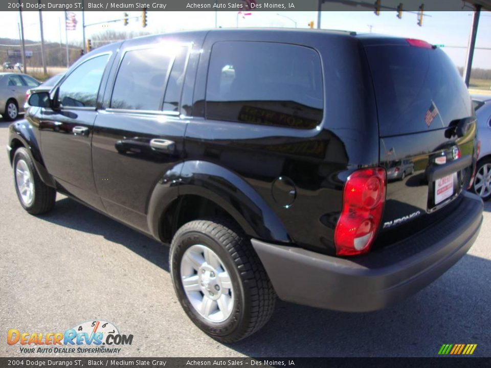 2004 Dodge Durango ST Black / Medium Slate Gray Photo #3