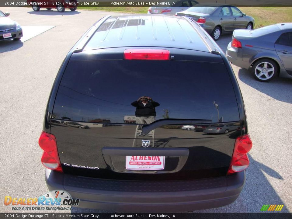 2004 Dodge Durango ST Black / Medium Slate Gray Photo #5