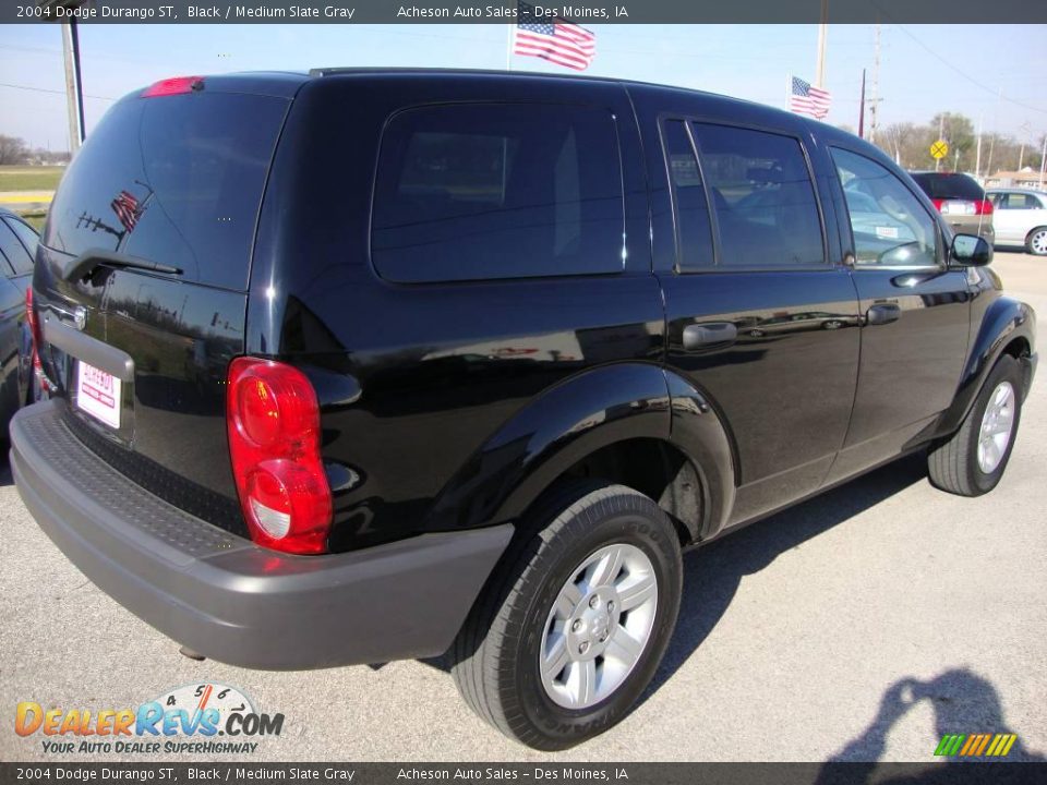 2004 Dodge Durango ST Black / Medium Slate Gray Photo #6