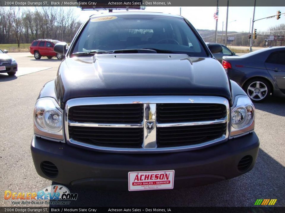 2004 Dodge Durango ST Black / Medium Slate Gray Photo #9