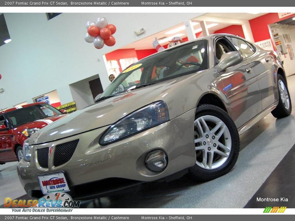 2007 Pontiac Grand Prix GT Sedan Bronzestone Metallic / Cashmere Photo #1
