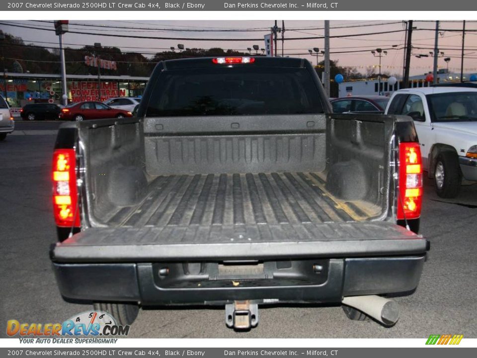 2007 Chevrolet Silverado 2500HD LT Crew Cab 4x4 Black / Ebony Photo #6