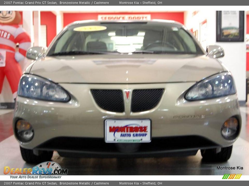 2007 Pontiac Grand Prix GT Sedan Bronzestone Metallic / Cashmere Photo #11
