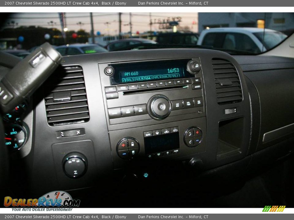 2007 Chevrolet Silverado 2500HD LT Crew Cab 4x4 Black / Ebony Photo #15