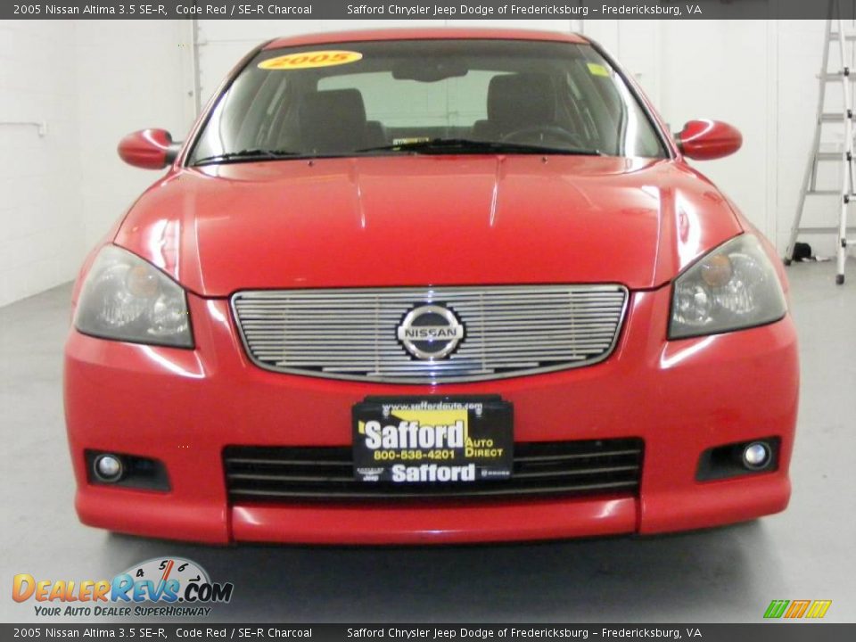 2005 Nissan Altima 3.5 SE-R Code Red / SE-R Charcoal Photo #2