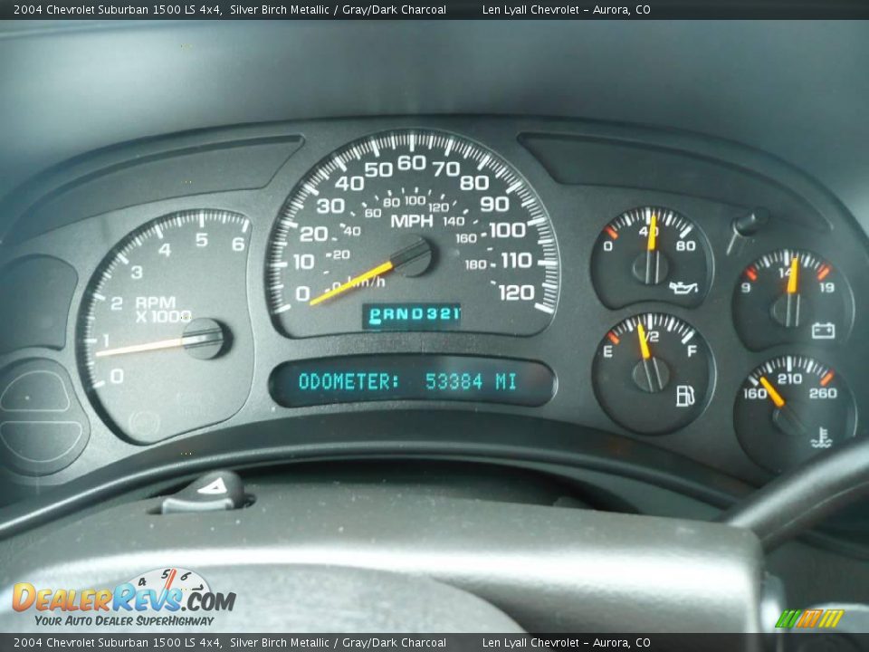 2004 Chevrolet Suburban 1500 LS 4x4 Silver Birch Metallic / Gray/Dark Charcoal Photo #18