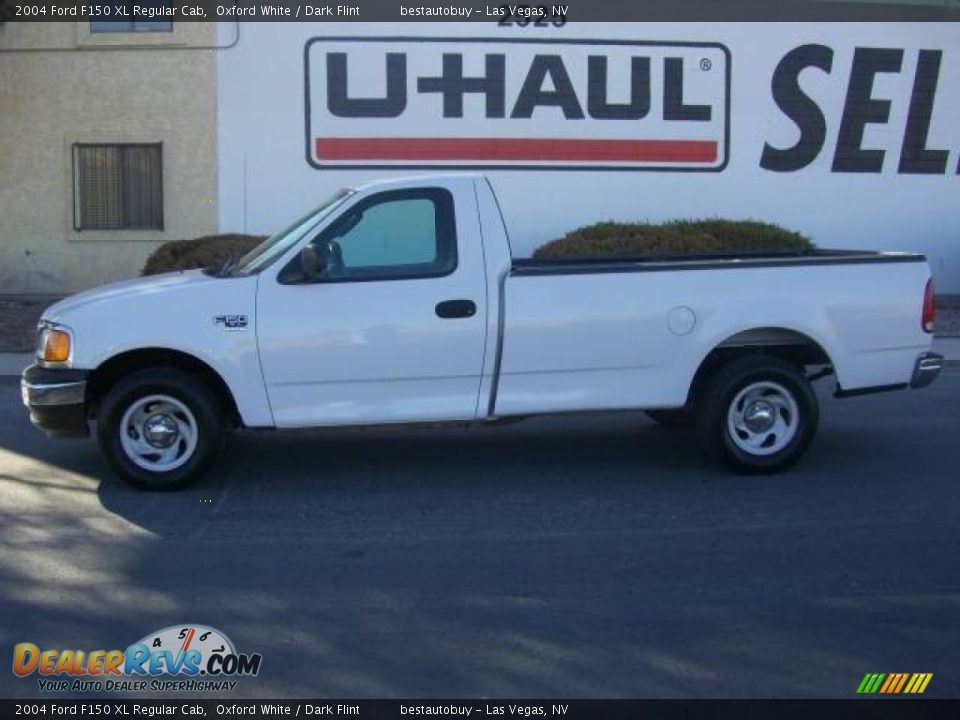 2004 Ford F150 XL Regular Cab Oxford White / Dark Flint Photo #1