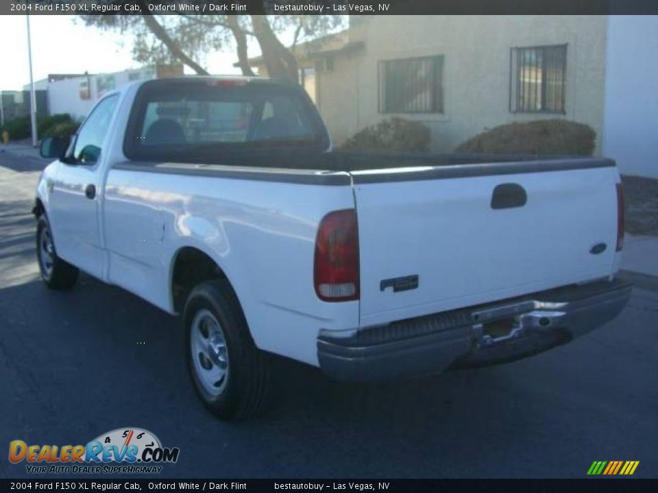 2004 Ford F150 XL Regular Cab Oxford White / Dark Flint Photo #10