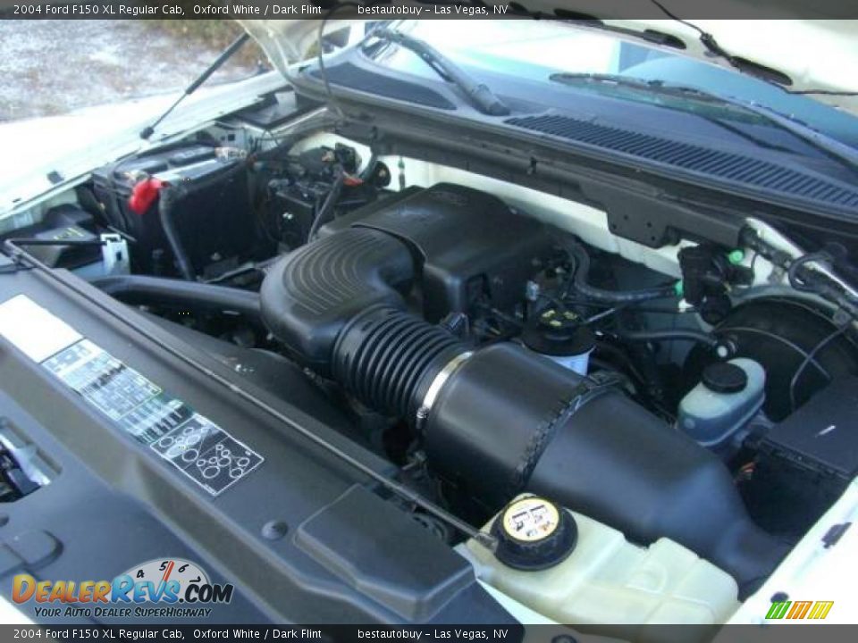 2004 Ford F150 XL Regular Cab Oxford White / Dark Flint Photo #23