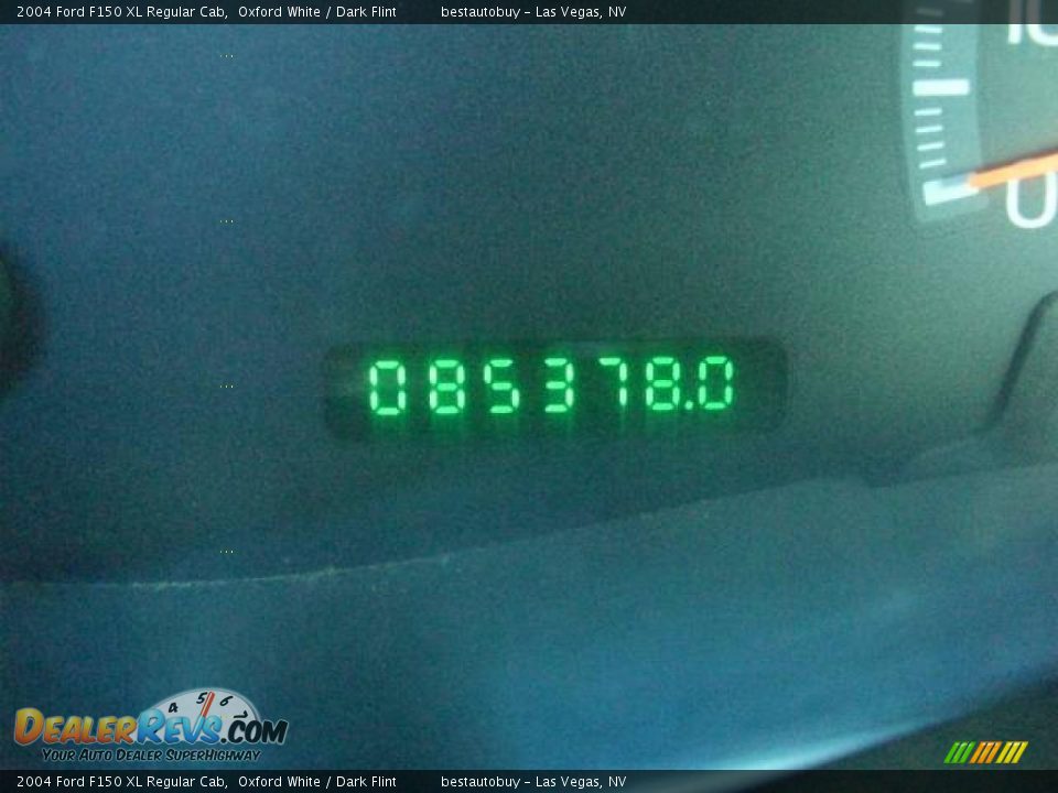 2004 Ford F150 XL Regular Cab Oxford White / Dark Flint Photo #28