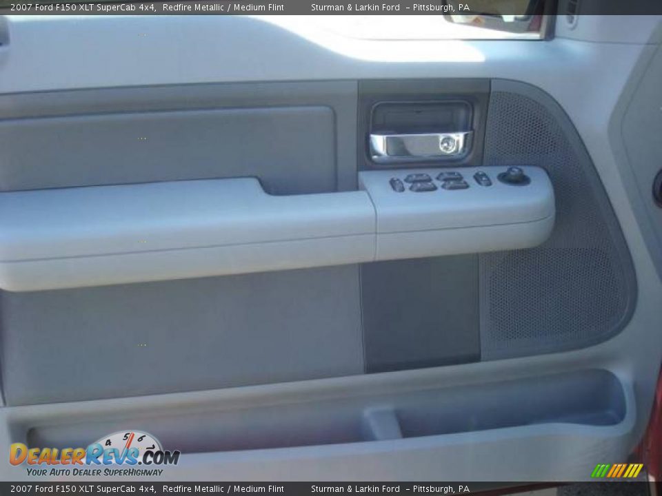 2007 Ford F150 XLT SuperCab 4x4 Redfire Metallic / Medium Flint Photo #14