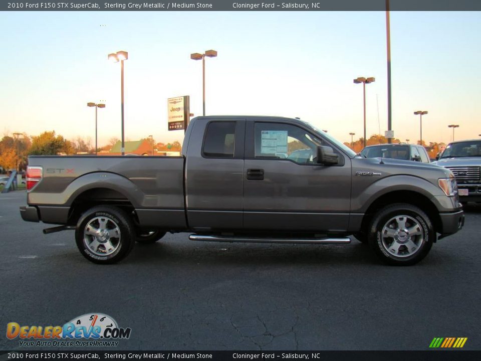 2010 Ford F150 STX SuperCab Sterling Grey Metallic / Medium Stone Photo #2