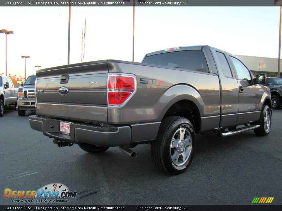 2010 Ford F150 STX SuperCab Sterling Grey Metallic / Medium Stone Photo #3