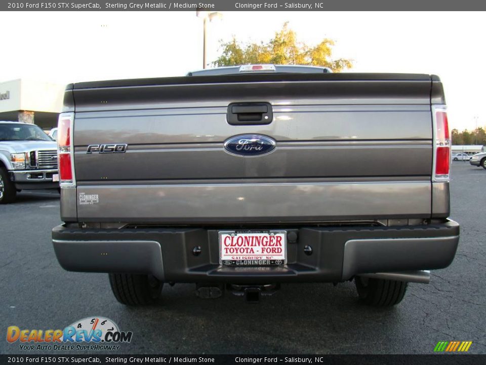 2010 Ford F150 STX SuperCab Sterling Grey Metallic / Medium Stone Photo #4