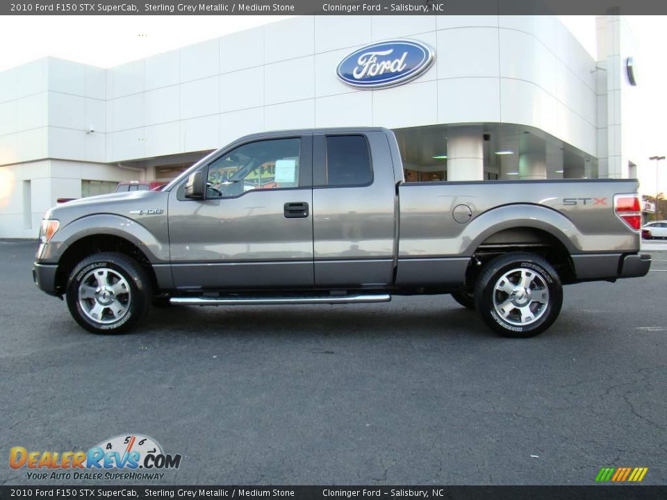 2010 Ford F150 STX SuperCab Sterling Grey Metallic / Medium Stone Photo #5