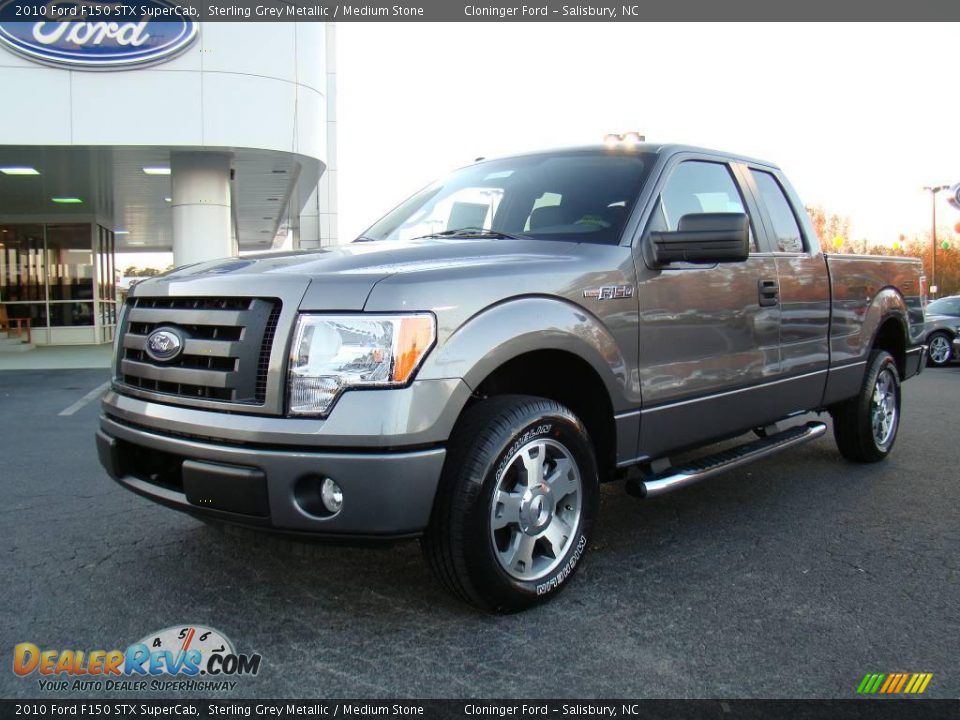 2010 Ford F150 STX SuperCab Sterling Grey Metallic / Medium Stone Photo #6